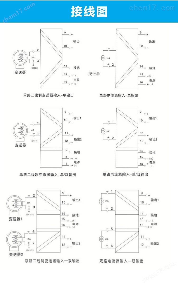 MIK-603S  智能型溫度隔離器PT100變送器