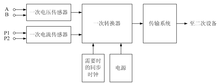 電量變送器通用(yòng)原理框圖